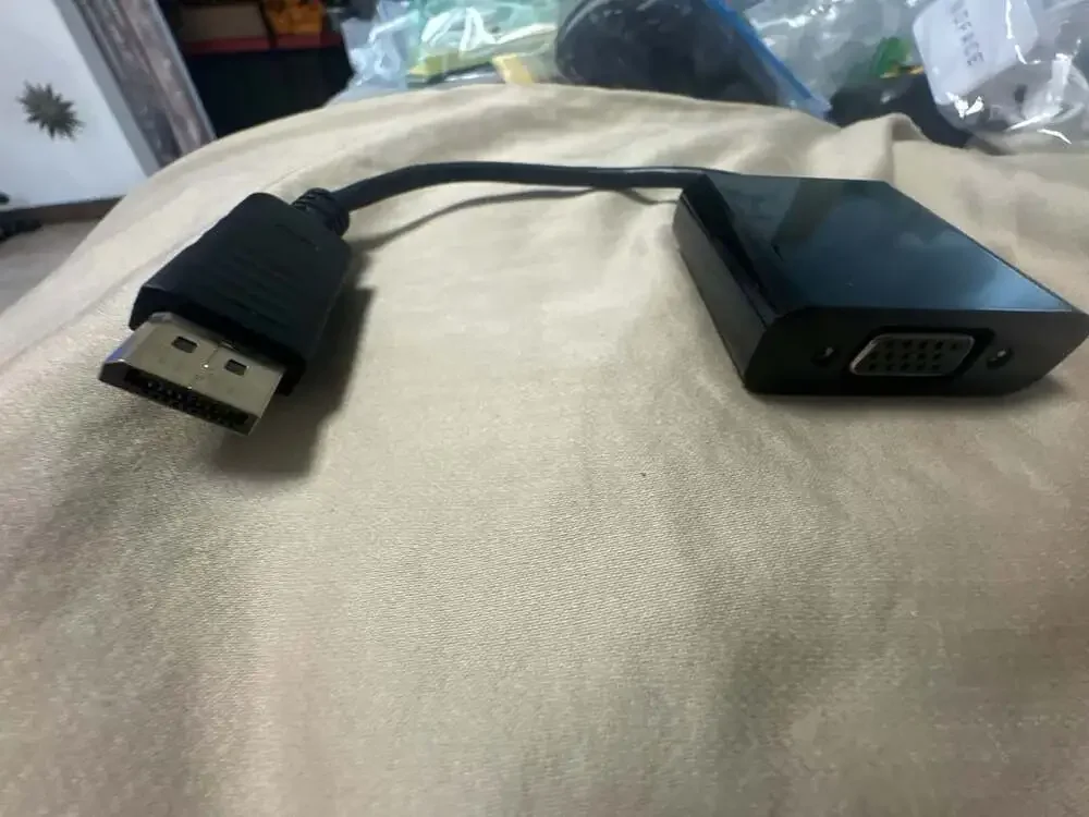 Rankie DisplayPort to VGA Adapter (Male to Female) 1080P Video Converter